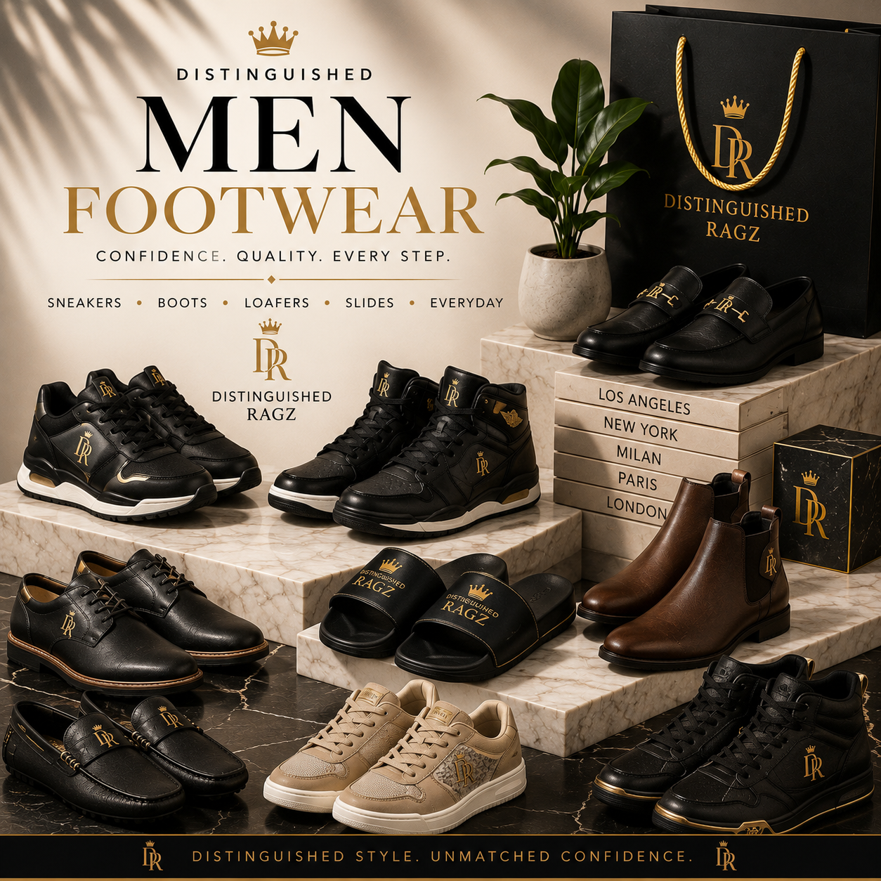 Distinguished Men Footwear