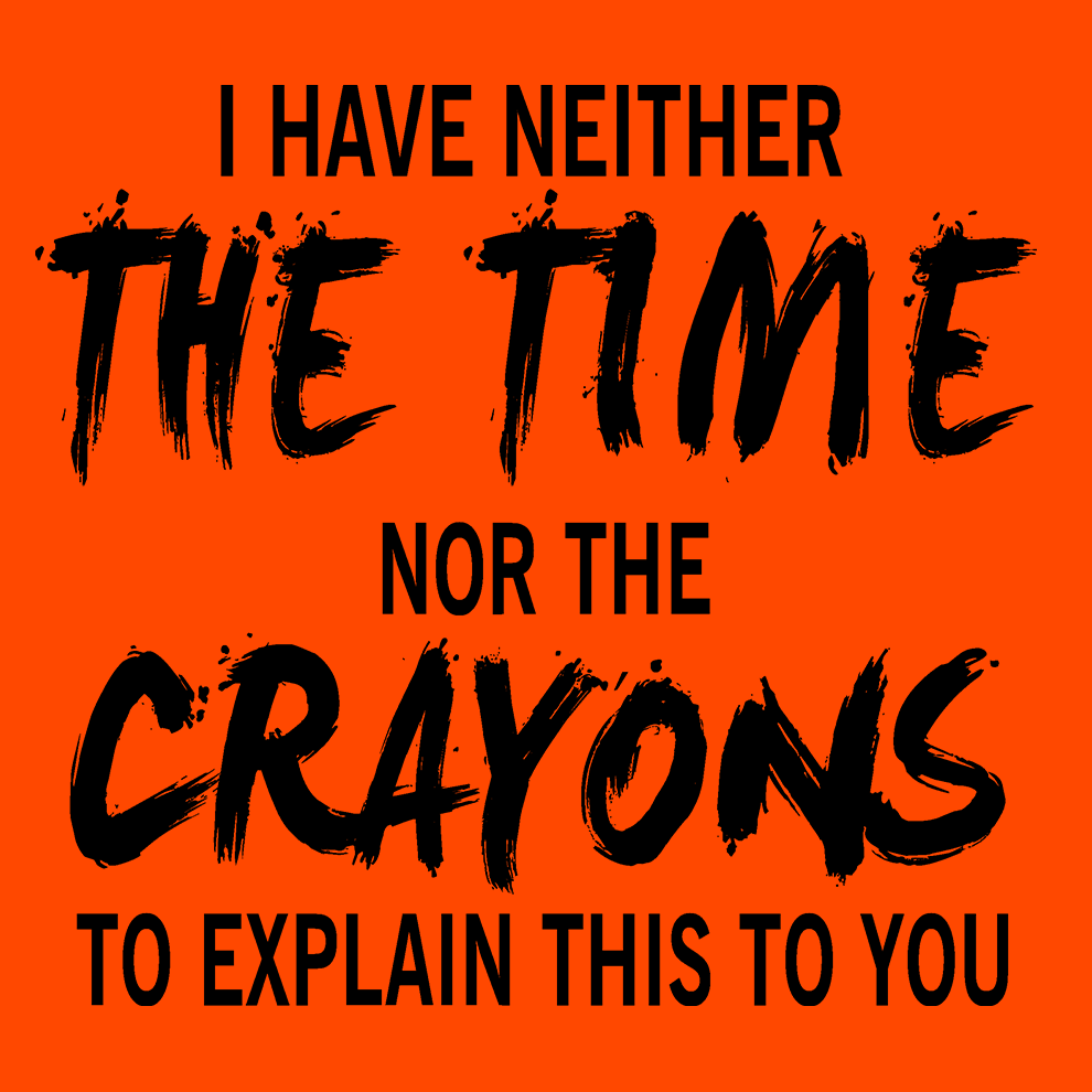 Crayons - Long Sleeve Hi-Vis Safety Yellow Shirt