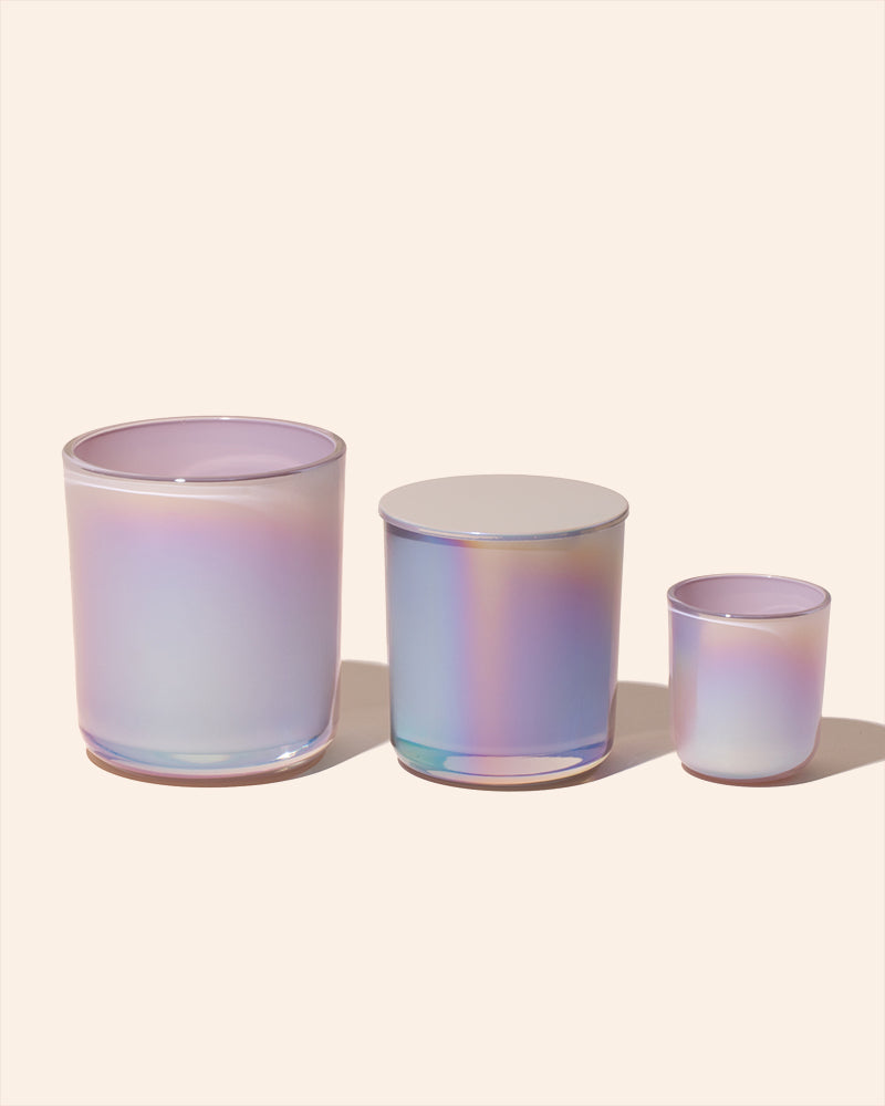 8oz Aura® candle vessel & lid