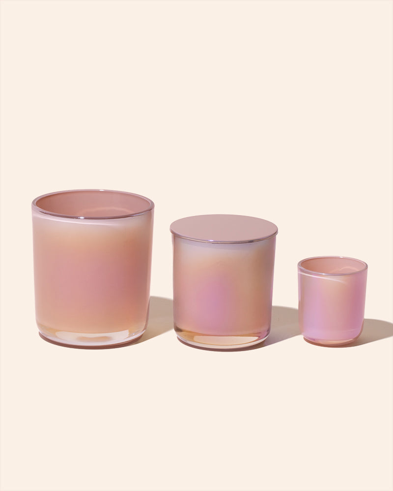 8oz Aura® candle vessel & lid
