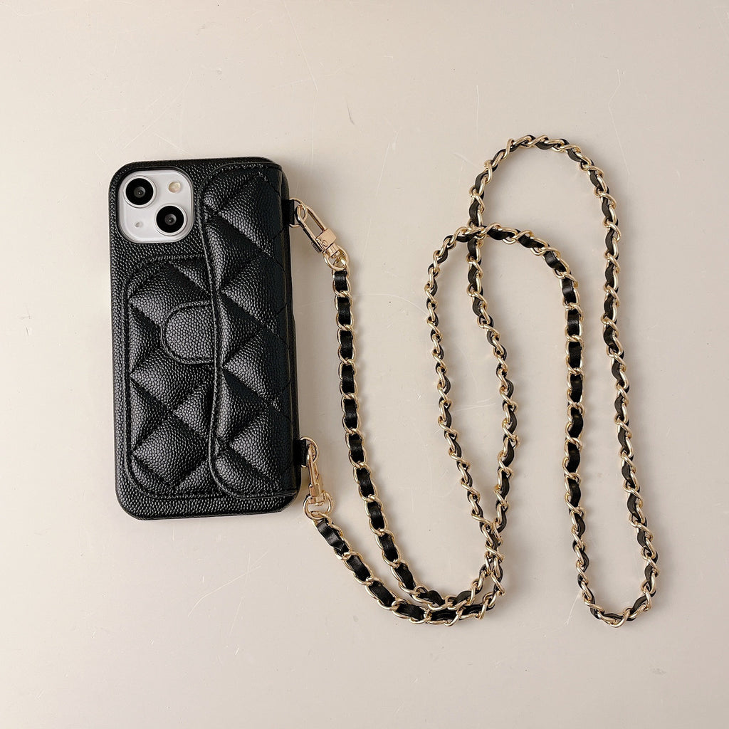 Crossbody Rope Phone Case with Card Holder