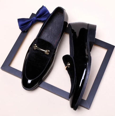 Fleece Leather Business Shoes