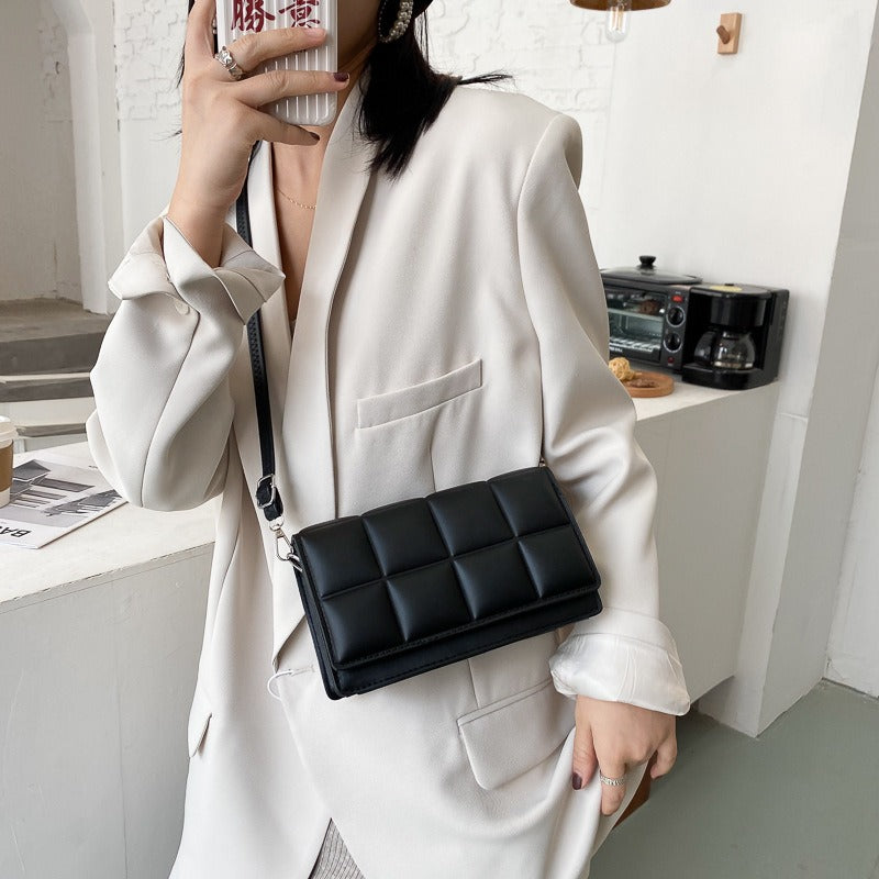 Rhombus Crossbody Shoulder Bag
