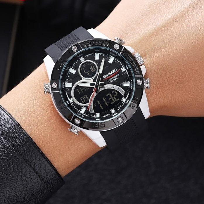 Mens Multifunctional Waterproof Digital Watch