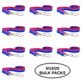1/5/10/25 Bisexual Flag Lanyards