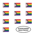5/10/25/100 Daniel Quasar Flag Lapel Pins