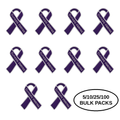 5/10/25/100 Pack Domestic Violence Awareness Ribbon Pins