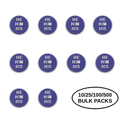 10/21/100/500 He Him Pronoun Silicone Pins