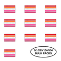 5/10/25/100 Lesbian Sunset Flag Pins