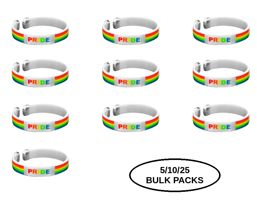 5/10/25 Rainbow PRIDE Bangle Bracelets
