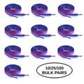 5/10/25/100 Pairs Bisexual Flag Shoe Laces