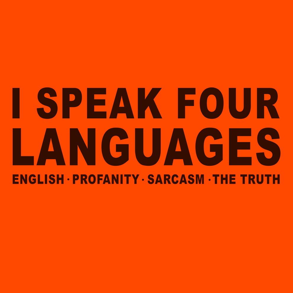 Four Languages - Safety Yellow Hi-Vis T-Shirt