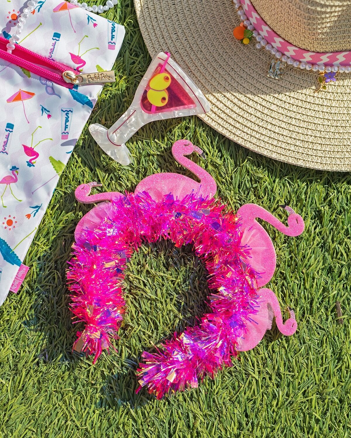 Pink Flamingo Novelty Headband