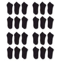 150 Pairs Men's Ankle No Show Socks - Polyester and Spandex - Bulk Wholesale