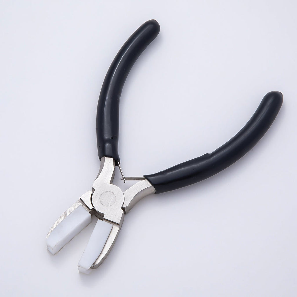 155mm Simple Flat Plier Tool with Ergonomic Handle for Jewelry Making | SP-056