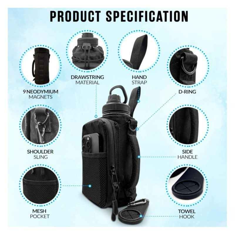 Outdoor Sports Kettle Messenger Bag