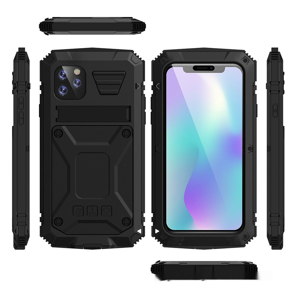 Metal Full Package iPhone 15 Case