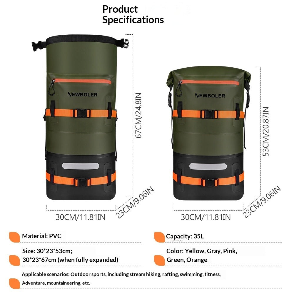 Outdoor Waterproof Skiing Backpack 35L