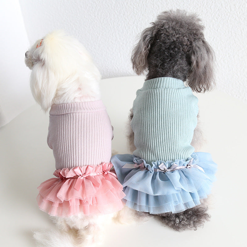 Wool Top Skirt for Pets