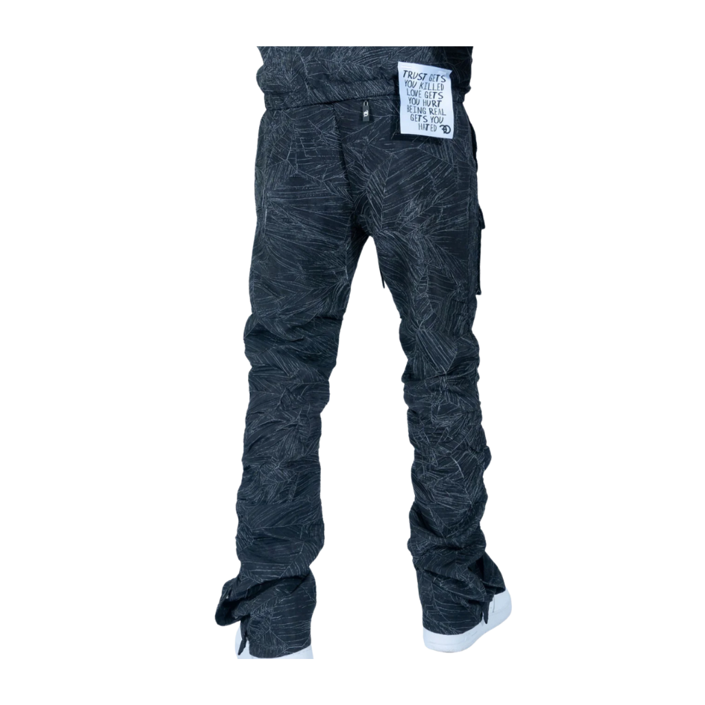 FROST ORIGINALS Trust Nobody Stacked Pants