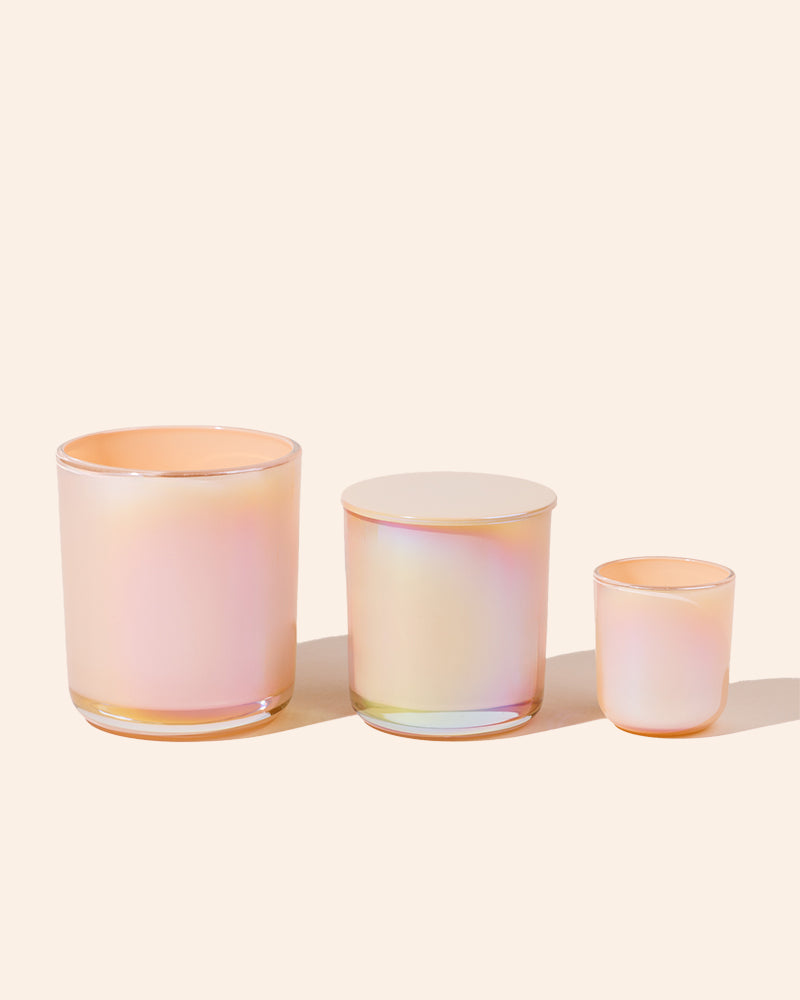 8oz Aura® candle vessel & lid
