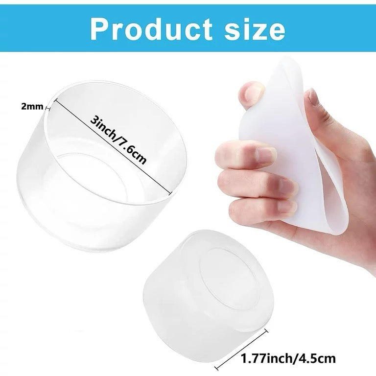 Silicone rubber boot coaster protector for 30oz & 40oz style tumblers