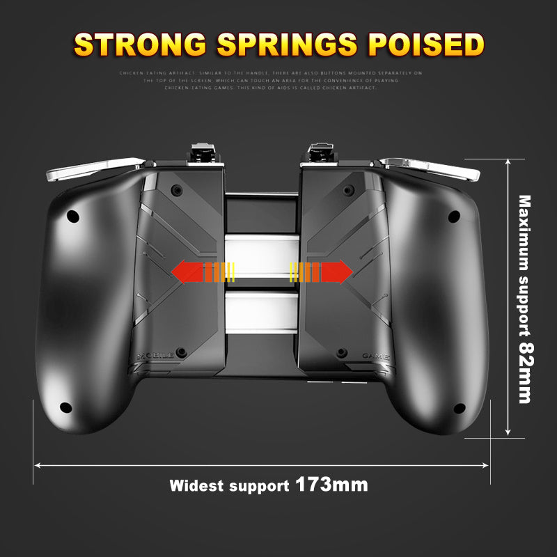 Multifunctional mobile game handle