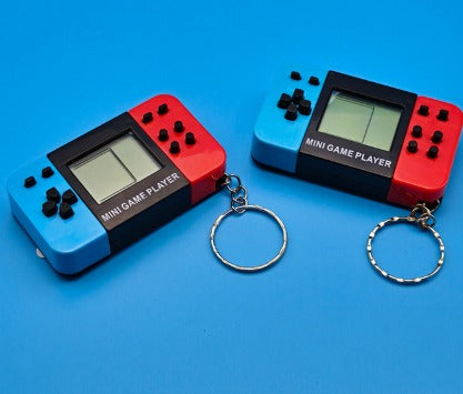 Nostalgic Electronic Mini Game Keychain Toy