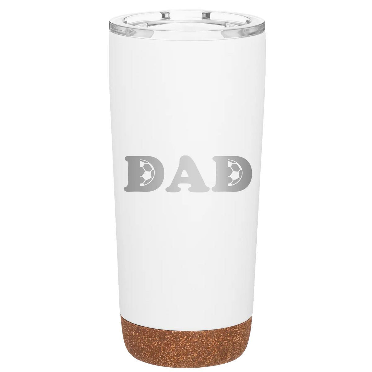 Soccer Dad 20 oz Tumbler | White