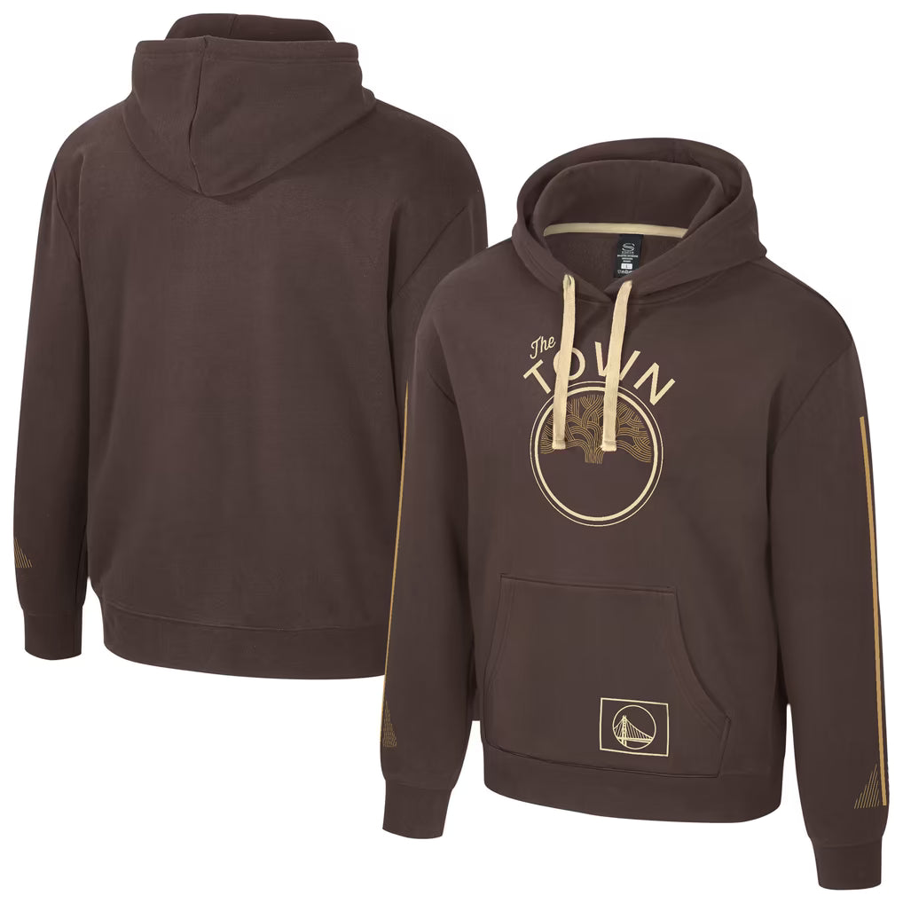 Unisex Stadium Essentials Brown Golden State Warriors 2025/26 City Edition City Star Hoodie