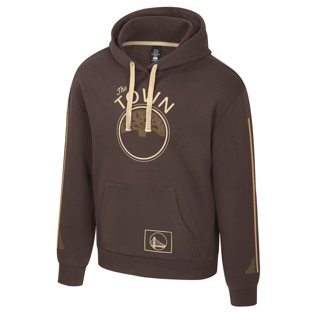 Unisex Stadium Essentials Brown Golden State Warriors 2025/26 City Edition City Star Hoodie