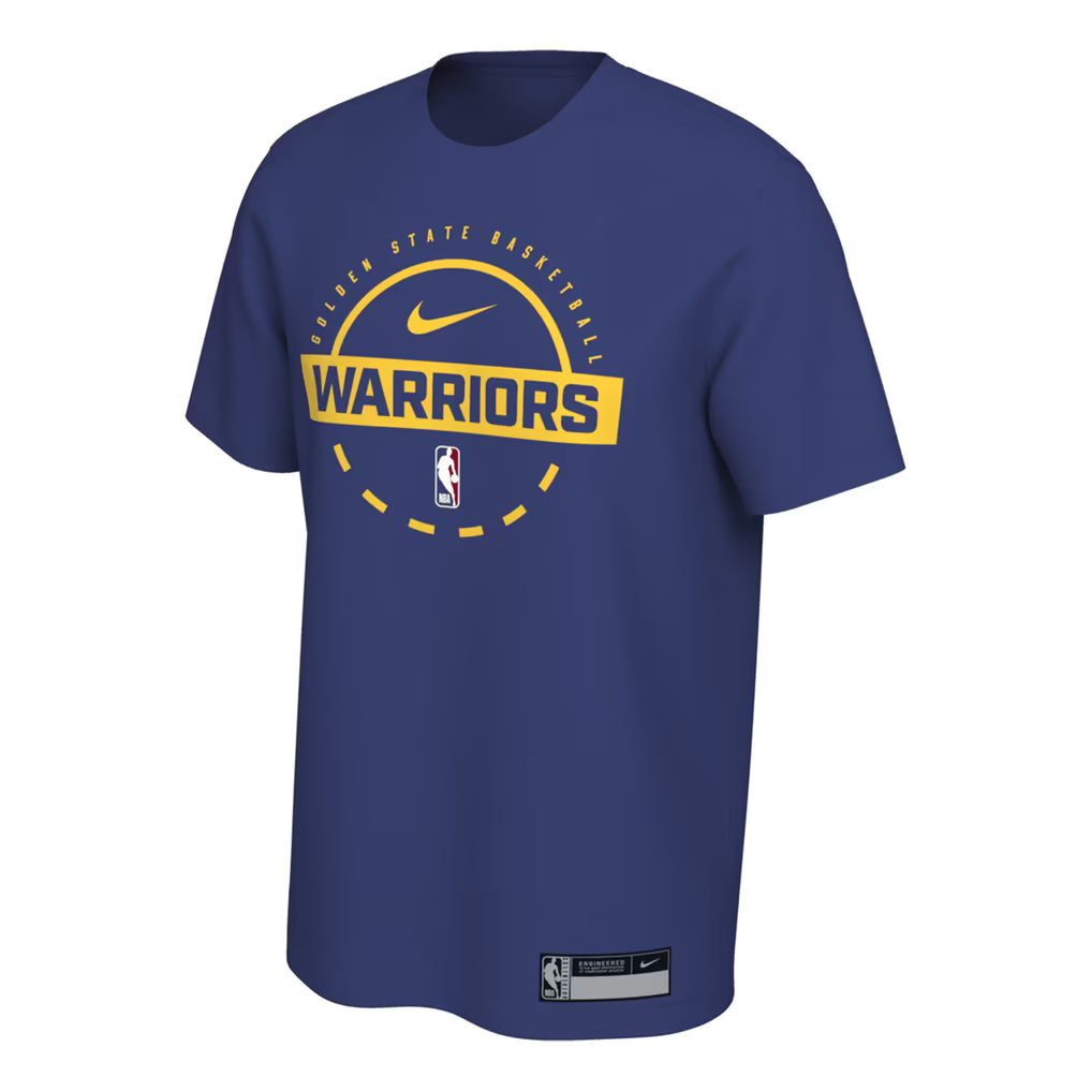 Men's Nike Royal Golden State Warriors 2025/26 On-Court Flare Performance Practice T-Shirt