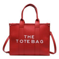 Large Size Vegan Leather Tote Bag