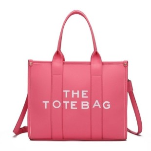 Large Size Vegan Leather Tote Bag