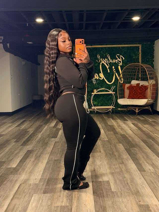 Contrast Piping Zip Hoodie And Pants Set