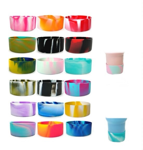 Silicone rubber boot coaster protector for 30oz & 40oz style tumblers
