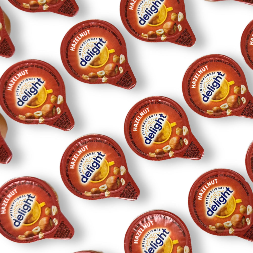 International Delight Hazelnut Coffee Creamers – Single-Serve Cups