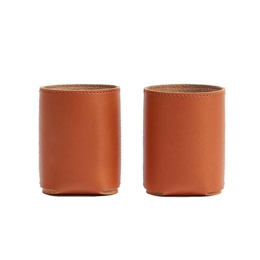 330Ml Canned Beer Leather Cup Cover