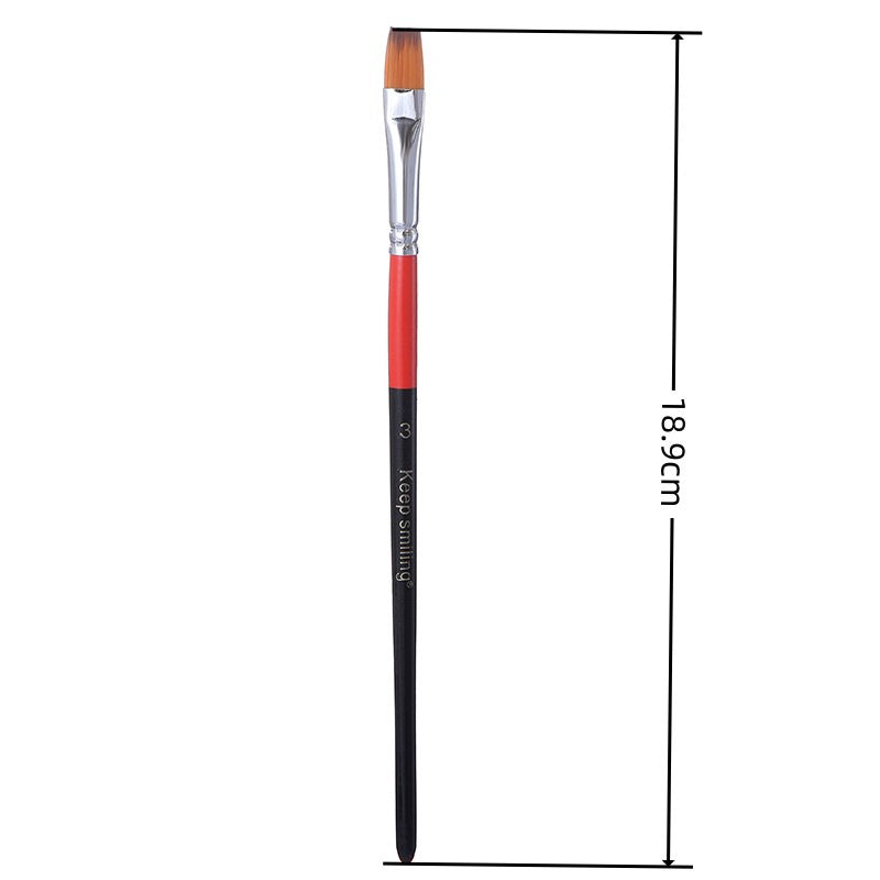 Watercolor Oily Hook Line Acrylic Brush for Kids Art
