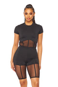 Two Piece Shorts Set
