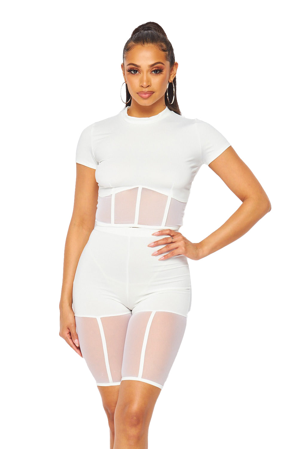 Two Piece Shorts Set