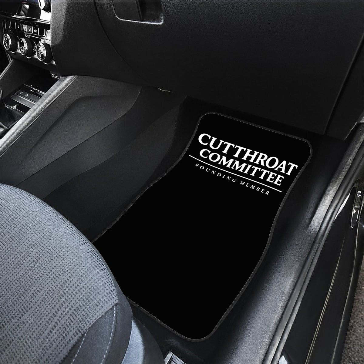 Cutthroat Committee Front row car mats (2pcs)