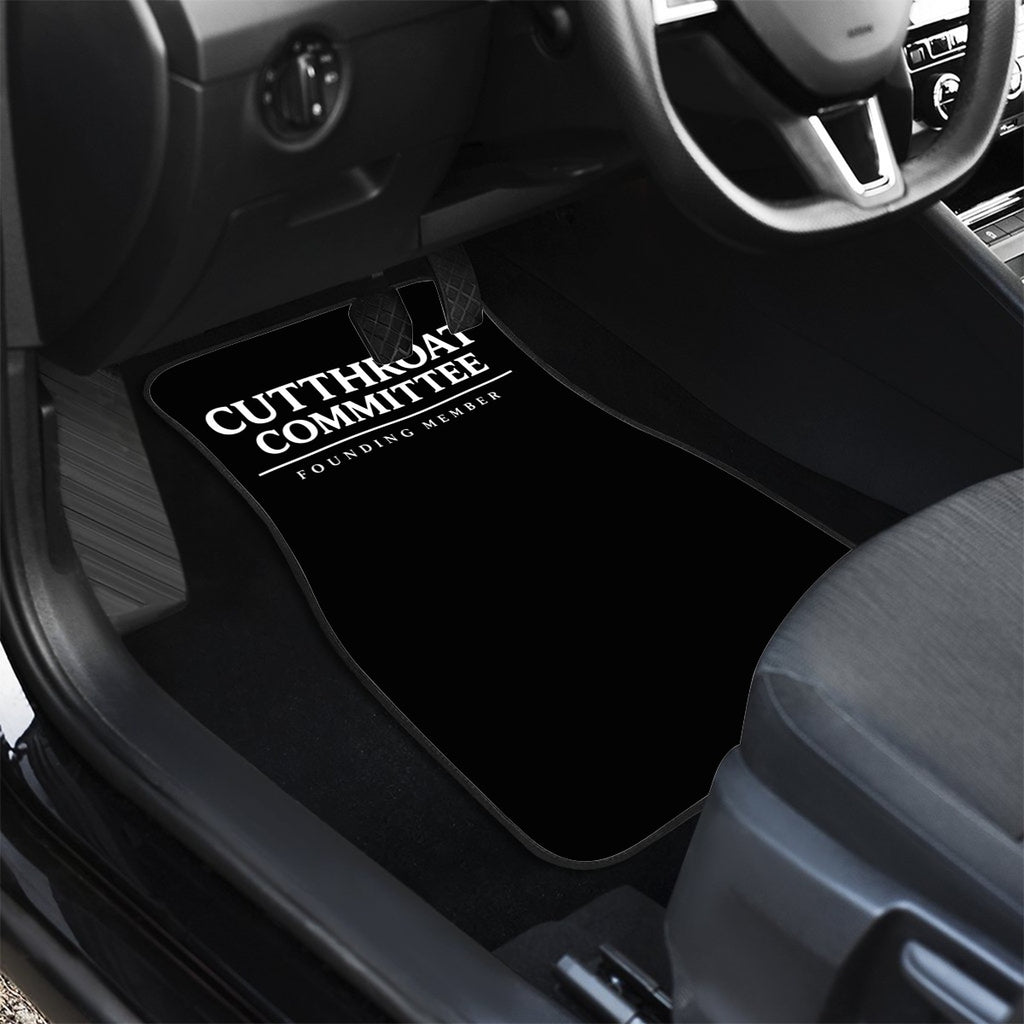 Cutthroat Committee Front row car mats (2pcs)