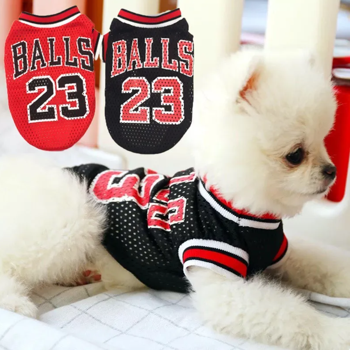 Stylish Pet Jersey Breathable Vest