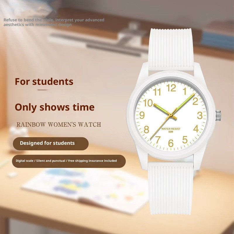 Compact Quartz Sports Smart Couples Electronic Watch For Women