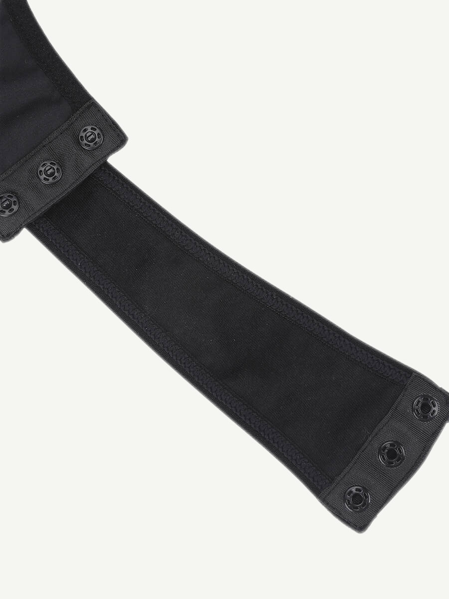 Square-Neck Short-Sleeve Tummy Control Bodysuit
