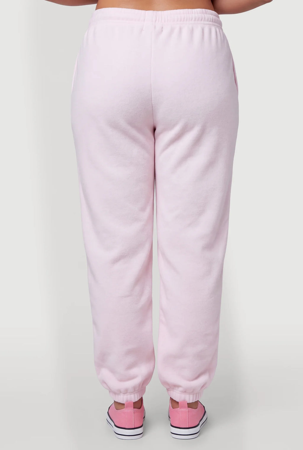 Almost Famous Rhinestone Graphic Joggers