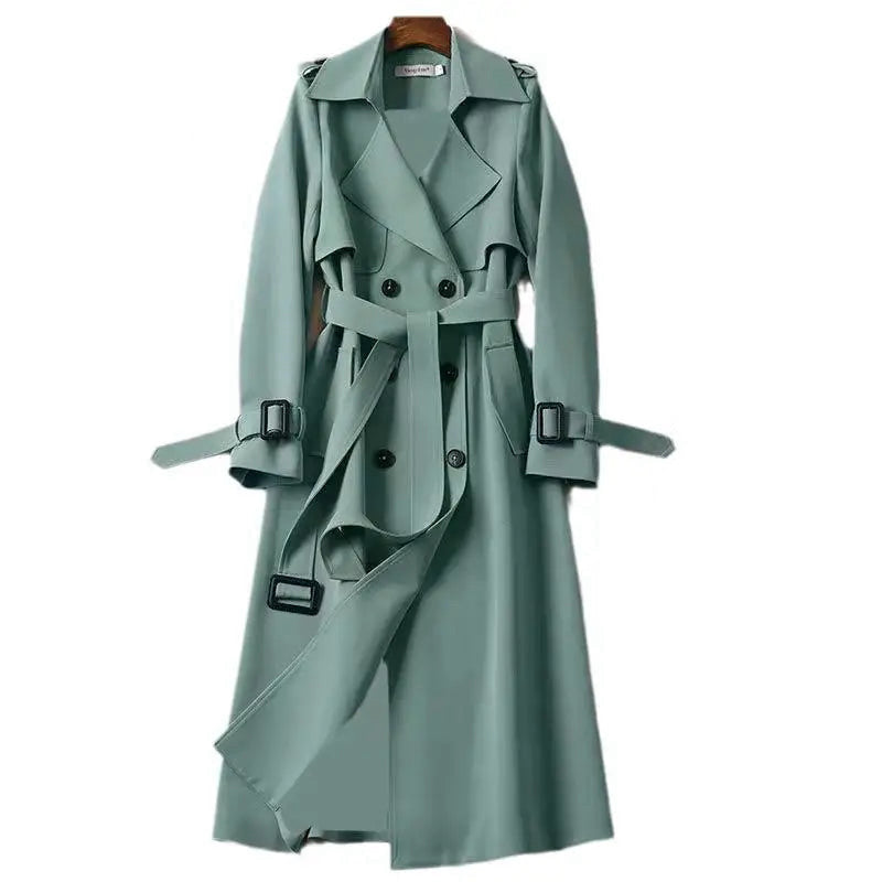 Phantasy Trench Coat British Style Long Coat