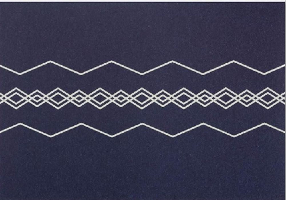 Modern Geometric Blue – Greeting Cards
