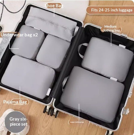Compressible Travel Storage Bags Set